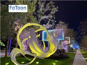 Parque moderno de construcción de contenedores de envío